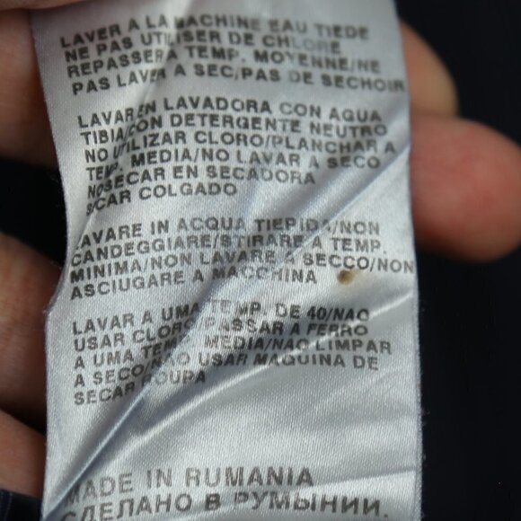 Hugo Boss Dress Shirt Regular Fit in Cotton Flannel Stripes Blue - Picture 6 of 7